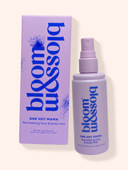 One Hot Mama Revitalising face & body mist carton and bottle.